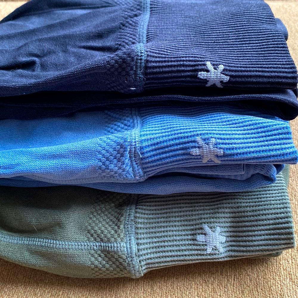 Splendid legging bundle in S/M - blue, green, and black - great condition!
